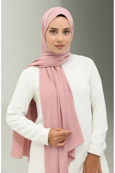 sefamerve Айміна Іпек Памук Шаль - 8612-11 Пудра