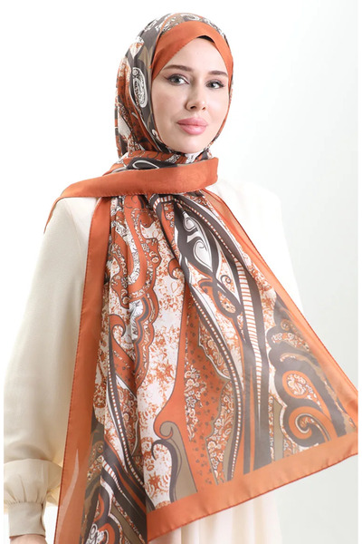 sefamerve Μαλακό σάλι με σχέδιο 70313-12 Ταν