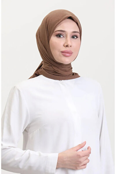 sefamerve Bambu Eşarp 70248-15 Kahverengi