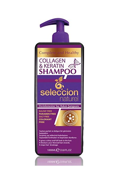 Seleccion Naturel Şampuan 1000ml Kolajen & Keratin