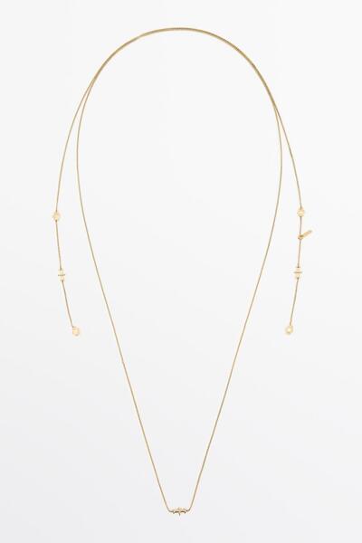 Massimo Dutti Çok konumlu parçalı kolye