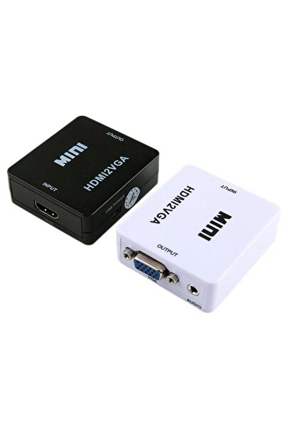 Gplus HDMI to VGA Mini Switch Dijital to Analog VGA Görüntü Çevirici