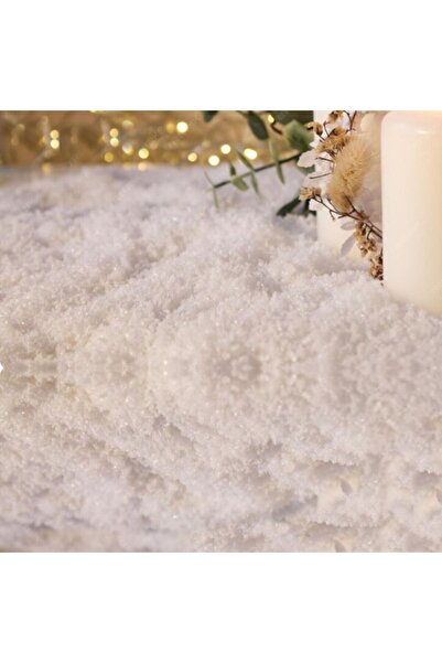 partidolu Plastic de Anul Nou, 1 pachet, cu efect de cristal, cu fulgi de zăp...