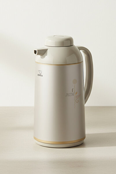 ZOJIRUSHI ترمس ابوفيل ياباني حافظ للحرارة 1 لتر – بطانة زجاجية داخلية – زر ضغ...