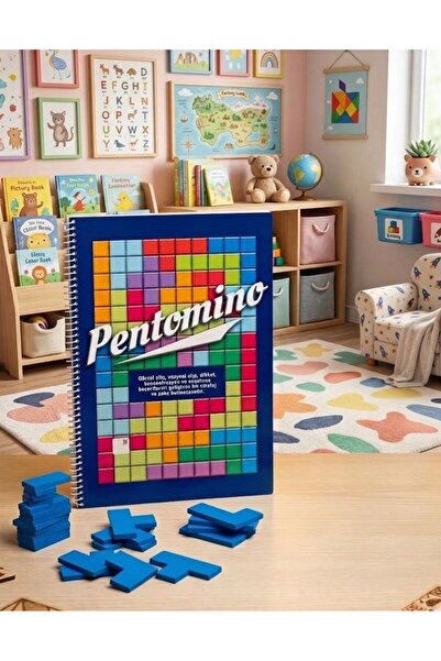 Tıfıl Toys Çocuklar İçin Pentomino Eğitici Zeka ve Strateji Oyunu – 175 Bulmaca