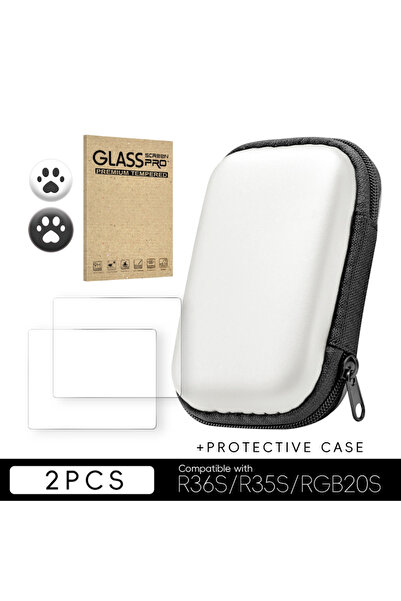 Choice5 واقي شاشة من الزجاج المقوى من وايت داتا فروج لجهاز الألعاب المحمول ري...