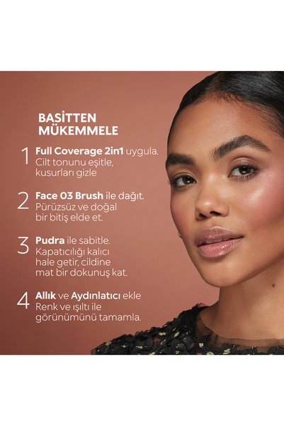 Kiko Fondöten & Kapatıcı-Full Coverage 2-in-1 Foundation & Concealer-15 Neutral-Mat Saten Bitişli