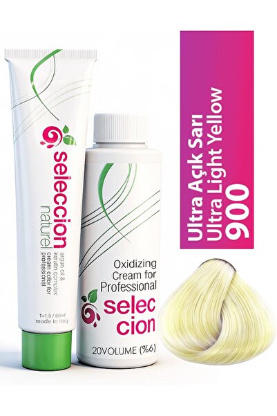 Seleccion Naturel Color 60 ml 900 Ultra Açık Sarı