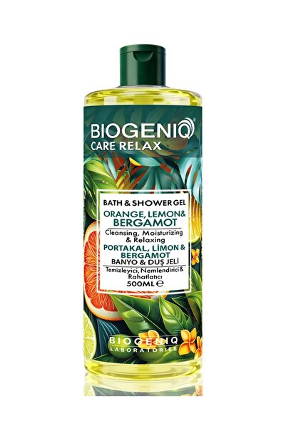 Biogeniq Portakal, Limon & Bergamot Banyo & Duş Jeli 500ML