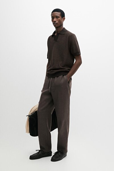 Massimo Dutti Keten jogger pantolon