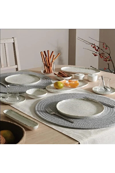 Pierre Cardin PİERRE CARDİN ETHNIC LIGHT 28 PARÇA 6 KİŞİLİK KAHVALTI TAKIMI