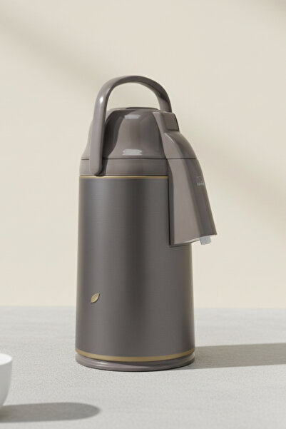 ZOJIRUSHI ترمس شاي ياباني بمضخة – لون بني – سعة 3 لتر – موديل VRKE-30