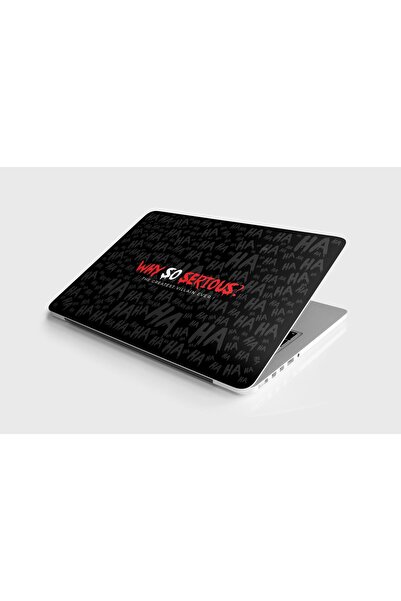 StickerArt Laptop Sticker Notebook Pc Kaplama Etiketi Why So Serious