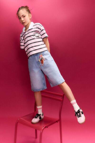 DeFacto Дънки за момичета H0660A826SM