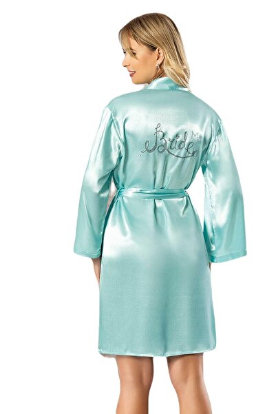 FAAL Атласний халат нареченої 5905