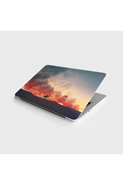 StickerArt Laptop Sticker Notebook Pc Kaplama Etiketi Field Of Fire