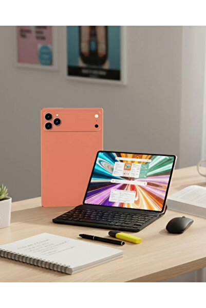 Genel Markalar Klavyeli Android Tablet Geniş Hafıza Seçenekleri ve IPS Ekran