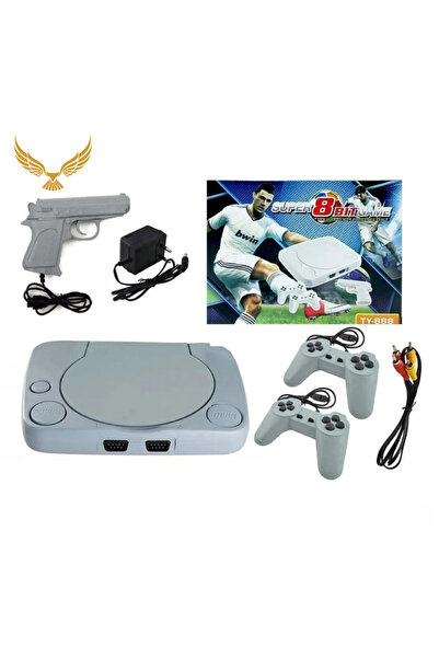 CROW'S TECH Leons Super 8 Bit Tv Game Yeni Version Marıo Oyunlu Retro Televiz...