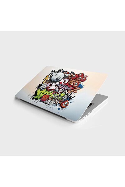 StickerArt Laptop Sticker Bilgisayar Notebook Pc Kaplama Etiketi Urban