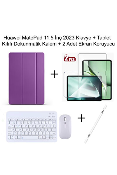 Yesnıce Huawei Matepad 11.5 İnç 2023 Uyumlu Standlı Kılıf Ve Dokunmatik Kalem...