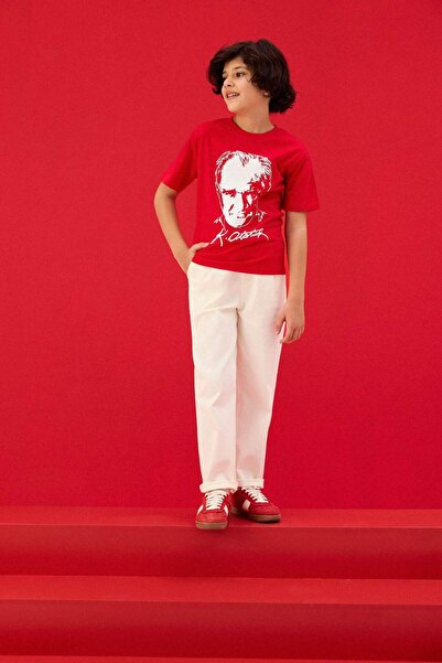 DeFacto 23 أبريل Carrot Fit Havuç كاروت كاروت ستاندرد باتشا جبردين بنطلون للأ...