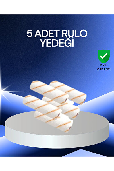 Generic Brand Set de 5 role de vopsea potrivit pentru lucrări de detaliu mic.