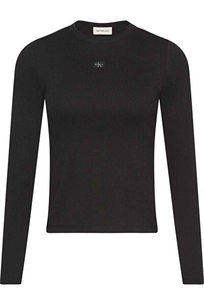Calvin Klein Women's Brand Logo Black T-Shirt Suitable for Daily Use Lv047E20...