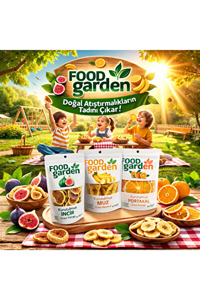 FOOD garden Freeze & Dried Products Lezzet Üçlüsü -Kuru Meyve Katkısız Şeker ...