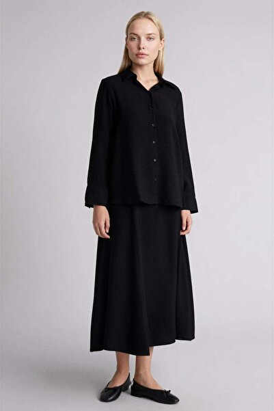 DeFacto A-Line Midi Skirt F4973Ax25Hs