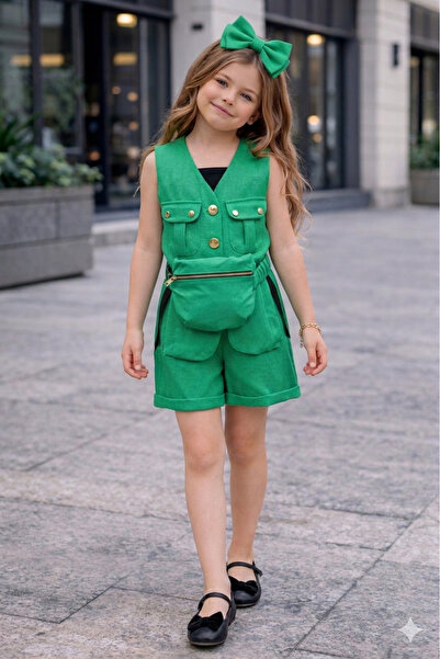 KOKOŞ BEBEK Комплект з курткою, сумкою та шортами | Вік: 4–12 років