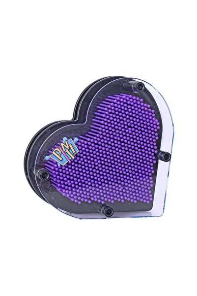 Van Manen 3D interactive boardheart shapePurple13 cm