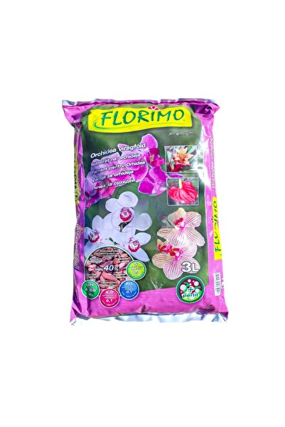 Florimo pământ pentru orhidee, sac de 3 l, pH 4,69