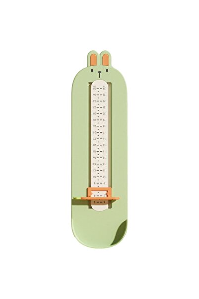 Avaleea Baby Foot Measuring Device6-24Bunny PatternGreen