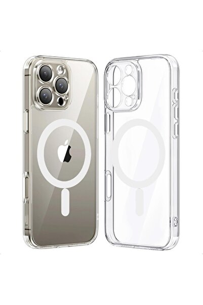 Brabus İphone 16 Pro Max Uyumlu Kamera Lens Koruyuculu Magsafe Ince Sararmaz ...