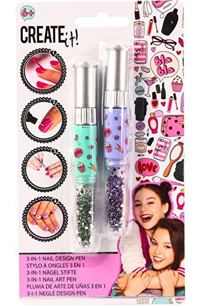 Create It Set of 2 3in1 nail polishes for girls Create It!