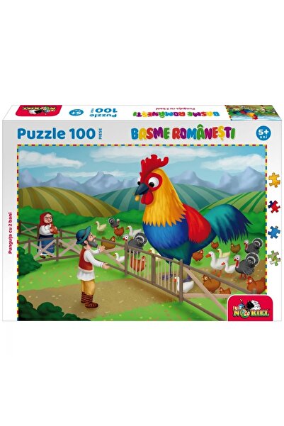 Noriel Puzzle 100 piese - Basm românesc „Punguța cu două monede”