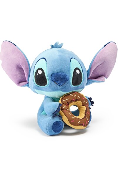 Disney Stitch plush toy with donut25 cm