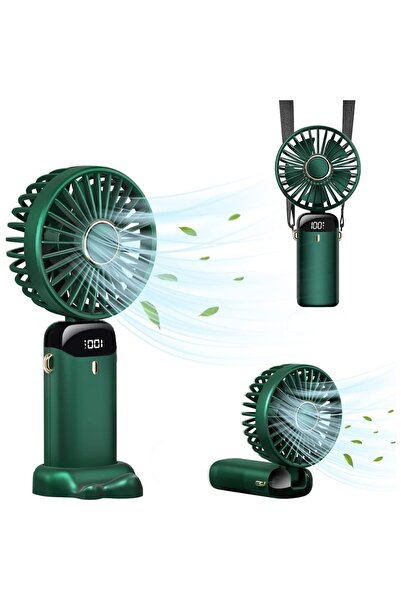 Avaleea Ultra Portable Fan with Aromatherapy3 in 1HandheldDeskNeck5 SpeedsIn