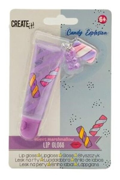 Create It Luciu de buze cu accesoriu Create It! Explozie de bomboane Mov