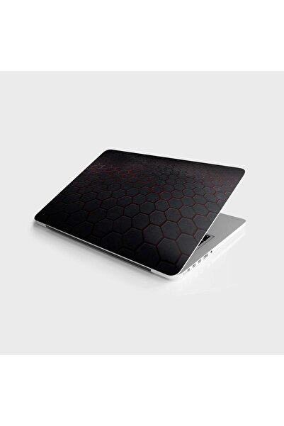 StickerArt Laptop Sticker Bilgisayar Notebook Pc Kaplama Etiketi 3d Altıgen K...