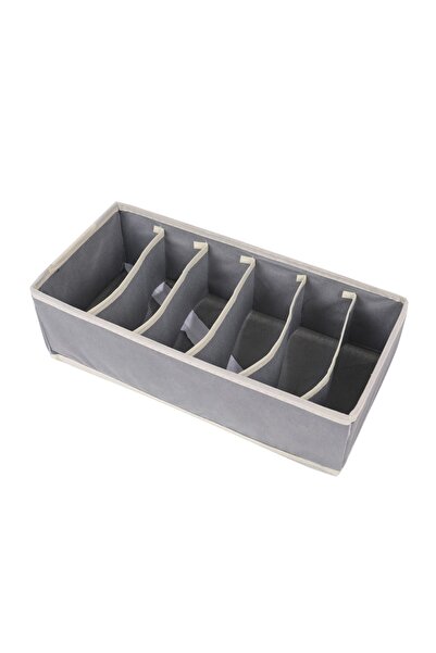 Avaleea Storage BoxFor UnderwearSocks And BrasTextile6 Compartments32 x 16 x