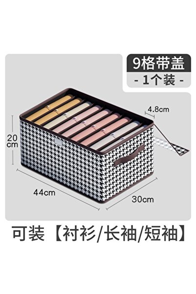 Avaleea Storage BoxFor ClothesUnderwearSocks And BrasTextile9 Compartments44