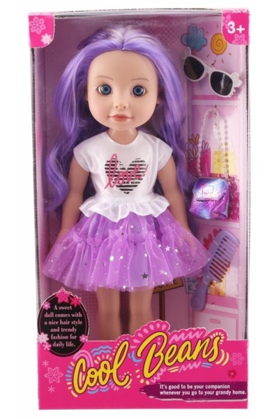 OEM Fashion doll with accessoriespurple hair35 cm