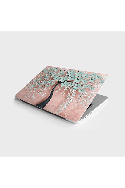 StickerArt Laptop Sticker Bilgisayar Notebook Pc Kaplama Etiketi 3d Ağaç