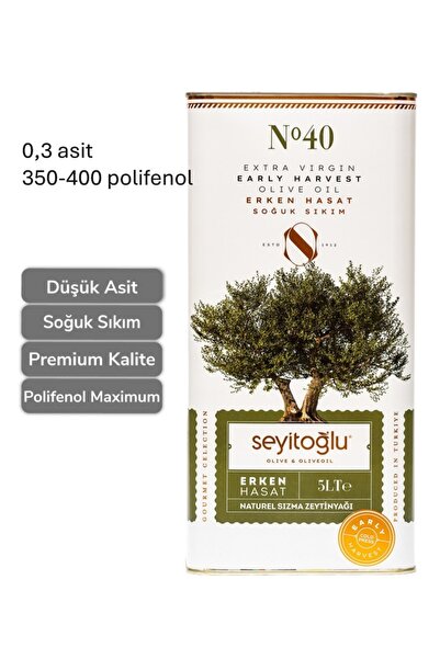 Zeytinci Abla Premium Zeytinyağı Erken Hasat Soğuk Sıkım Natural Sızma 5 lt