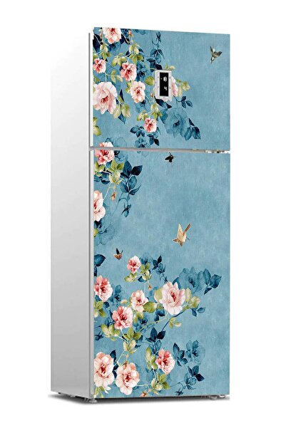 StickerArt Buzdolabı Sticker Kaplama Dolap Kaplama Etiketi Mavi Yeşil Pembe Ç...