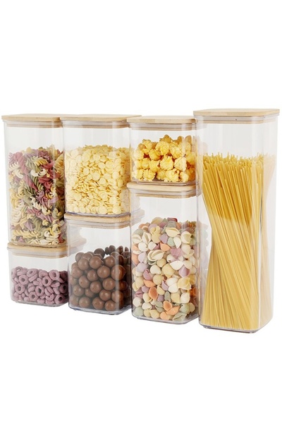 Avaleea Food Storage BoxesSet of 7 Container BoxesCereal BoxesPlasticC