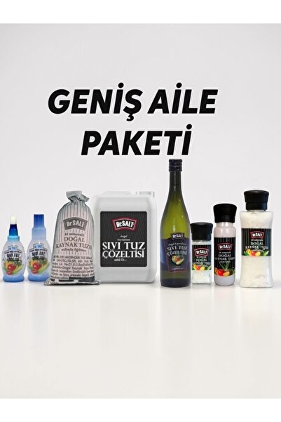 Dr.Salt 84 Mineralli Doğal Yemek Paketi
