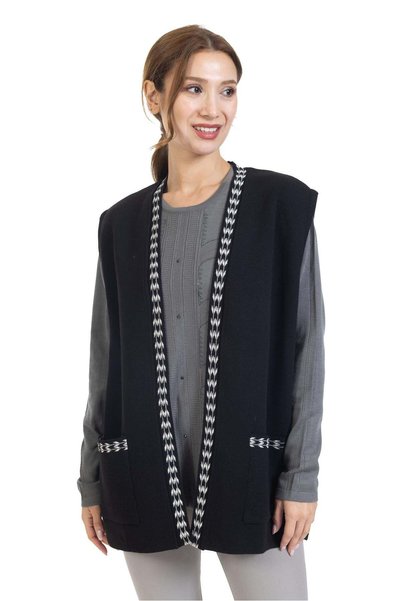 Mutlu City Women's Middle-Aged and Above Knitwear Knitted Simple Pattern Butt...