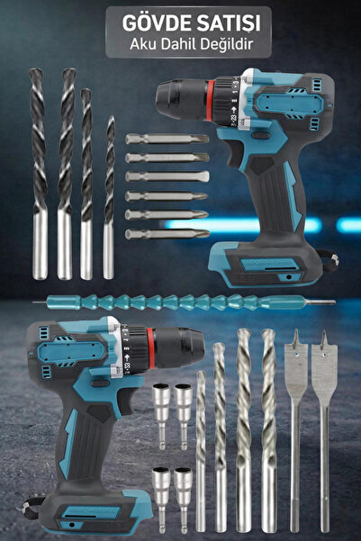 HAMMERKRAFT Dmrx25 Bataryasız Solo Gövde Darbe Özellikli Çelik Mandrenli Şarj...